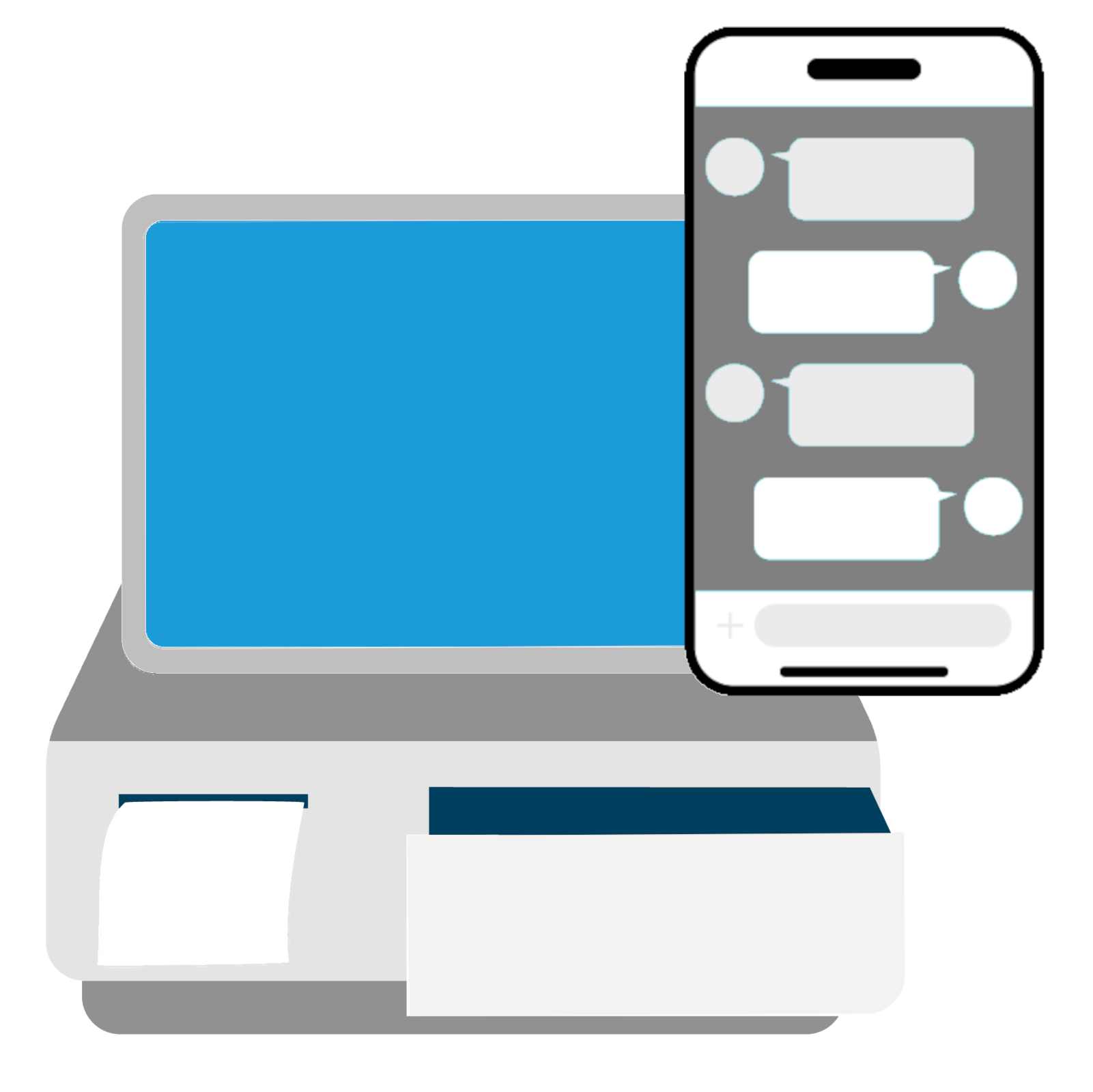 POSレジLINE連携アイコン